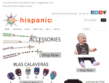 Tablet Screenshot of hispanic.com